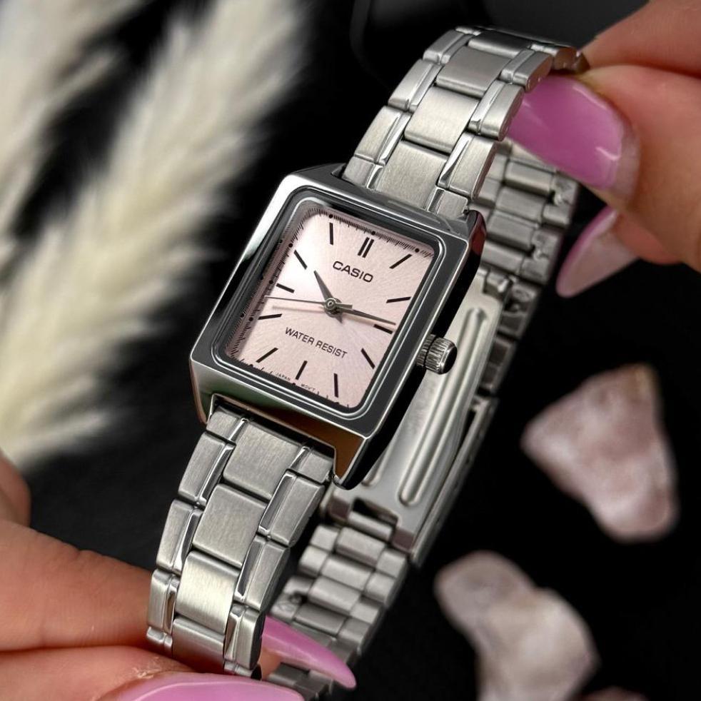 terlaris casio ltp-v007d-4eudf jam tangan wanita original analog rantai antiair ltp-v007d-4e ltpv007