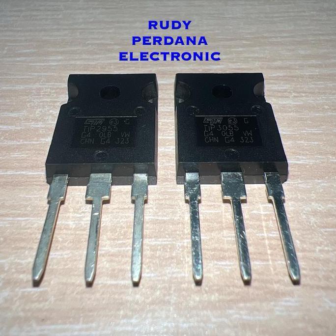 IC TRANSISTOR TIP 2955 3055 TIP2955 TIP3055 ST-II RPE27