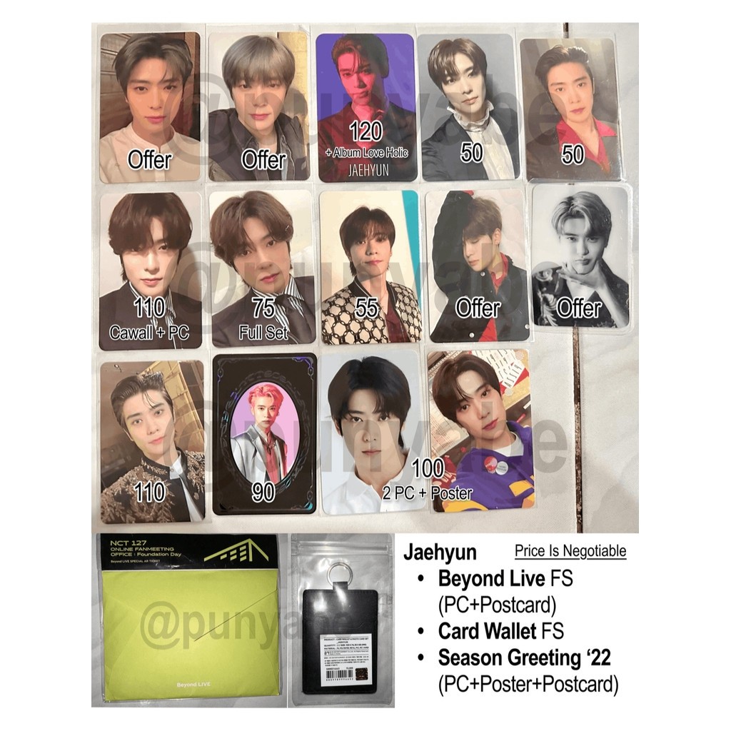 PC Photocard Kpop NCT Dream 127 Twice Seventeen - Jaehyun Jaemin Mark Tzuyu Chaeyoung Nayeon Dahyun 