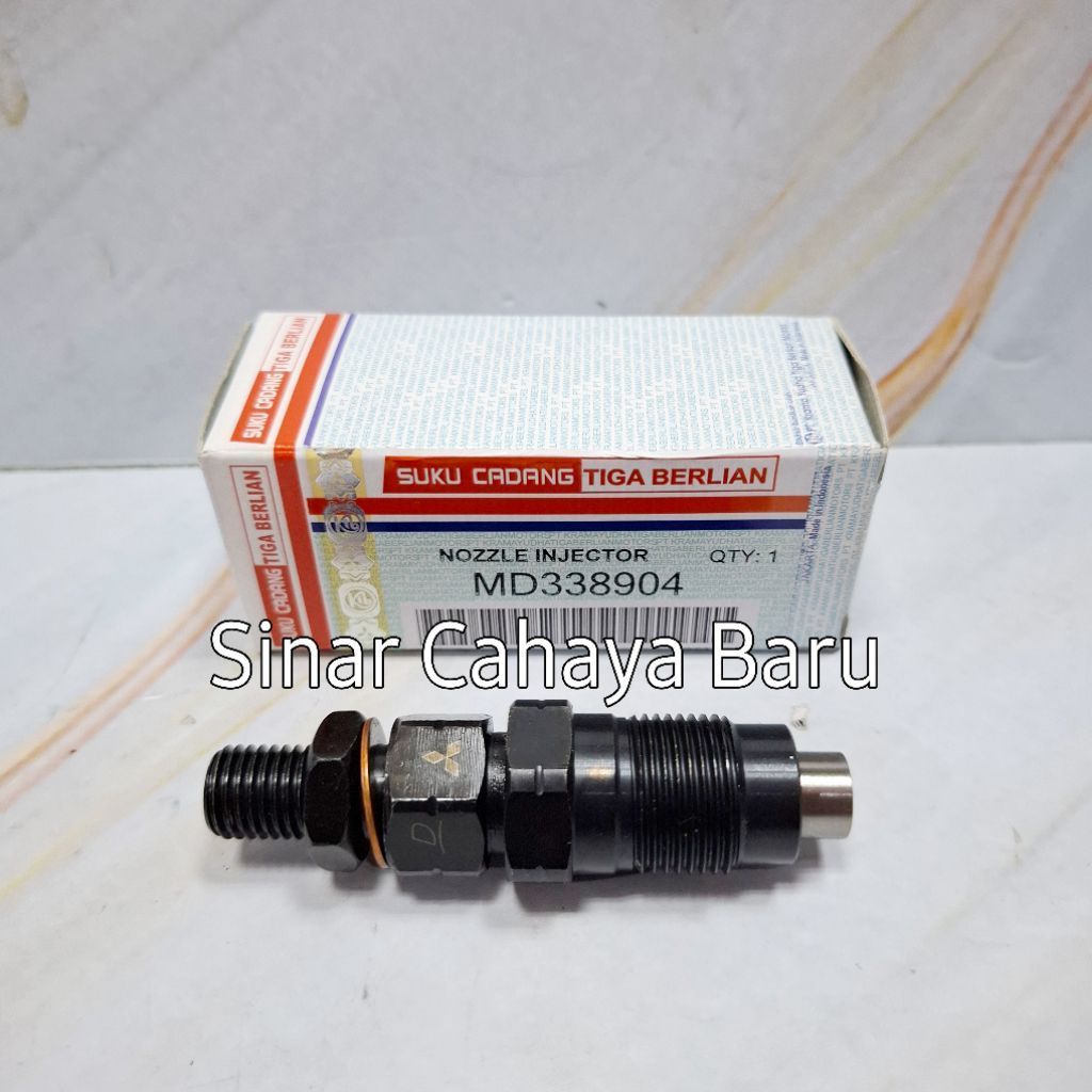 Nozzle Nosel Noksel Nozel Injection Injektor Injeksi Mitsubishi L300 L200 Kuda Diesel Solar 4D55 4D5