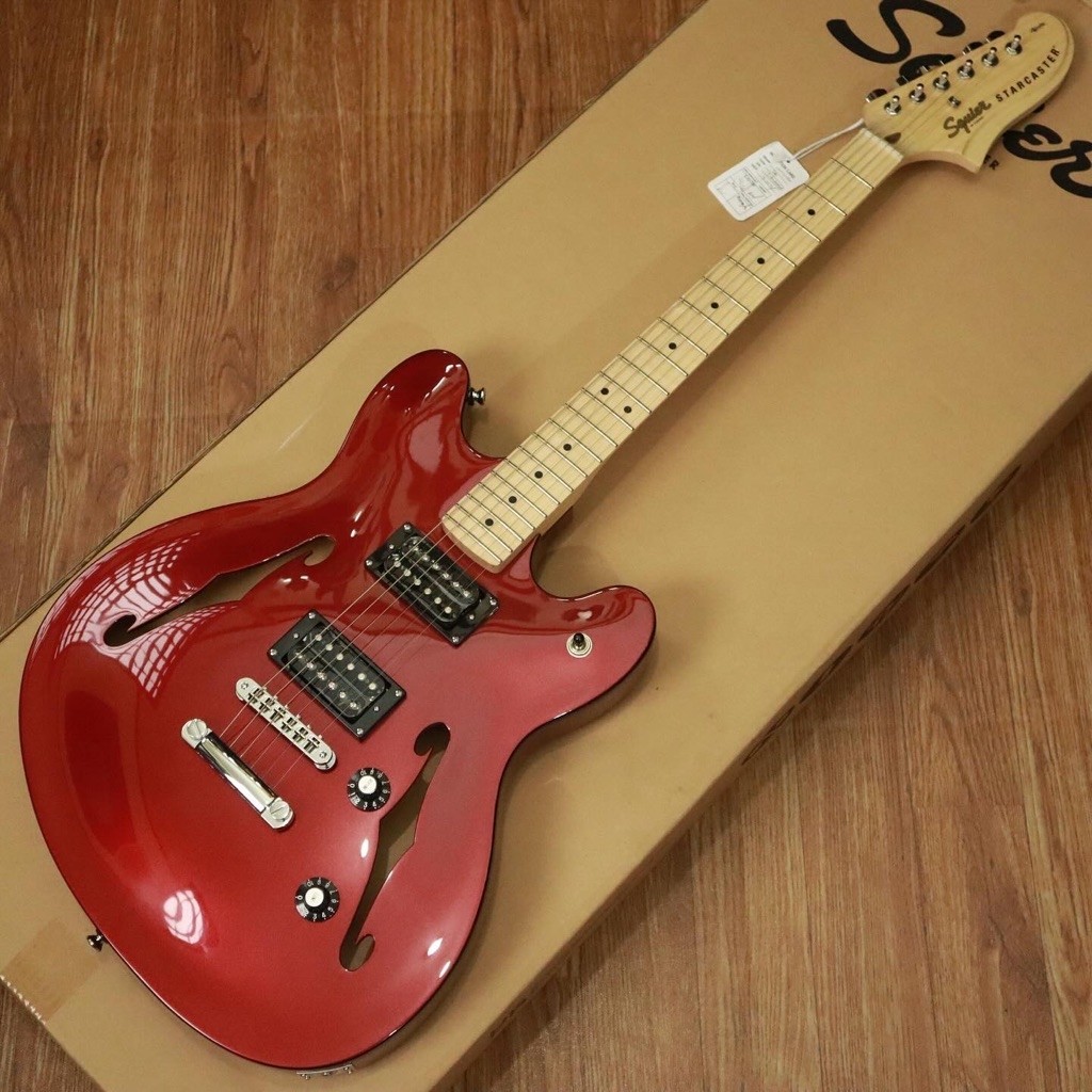 GITAR SQUIER STARCASTER AFFINITY CANDY APPLE ORIGINAL