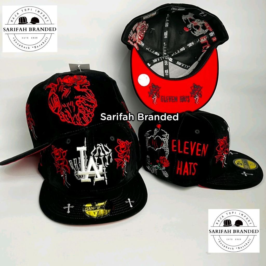 Topi Snapback Fitted Sox Seri Eleven Hats - Topi Build Up Sox AA+ Import