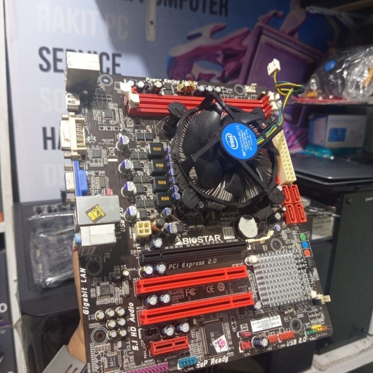 Motherboard H61 LGA1155, normal tested