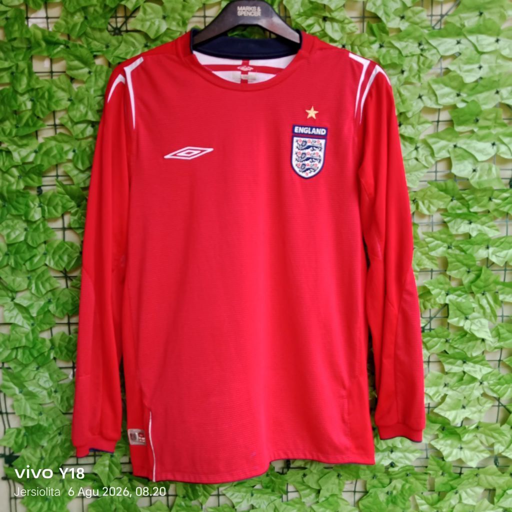 Jersey Inggris Away 2004 Original