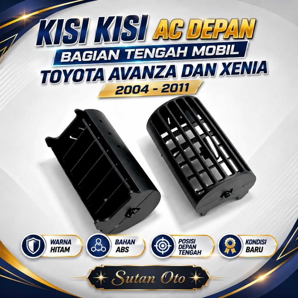 kisi Kisi AC Depan Tengah Mobil Avanza Xenia 2004-2011 Harga Satuan