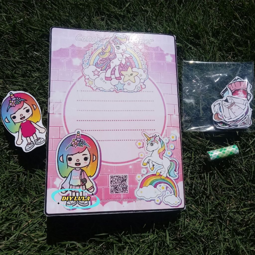 UNICORN MINI BUKU MAINAN ANAK VIRAL - anira.a