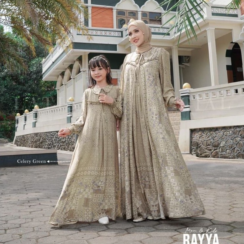 dress rayya mom dan kids by latisza/dress mom kids original/gamis murah/dress cantik