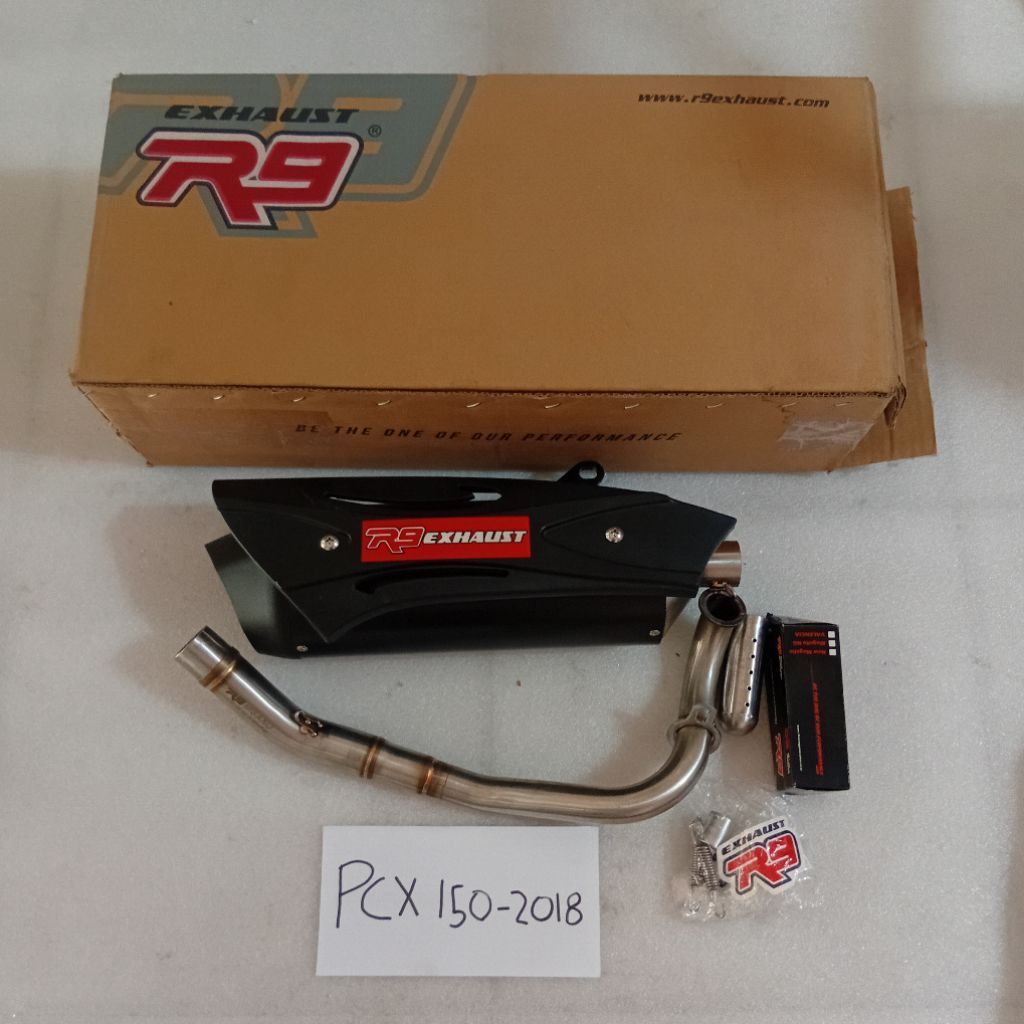 Knalpot R9 PCX 150 Misano Original.
