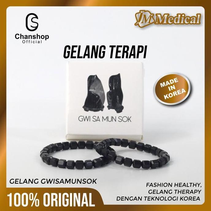 Gelang Azhikra Terapi Kesehatan Gwisamunsok / Gelang Kesehatan