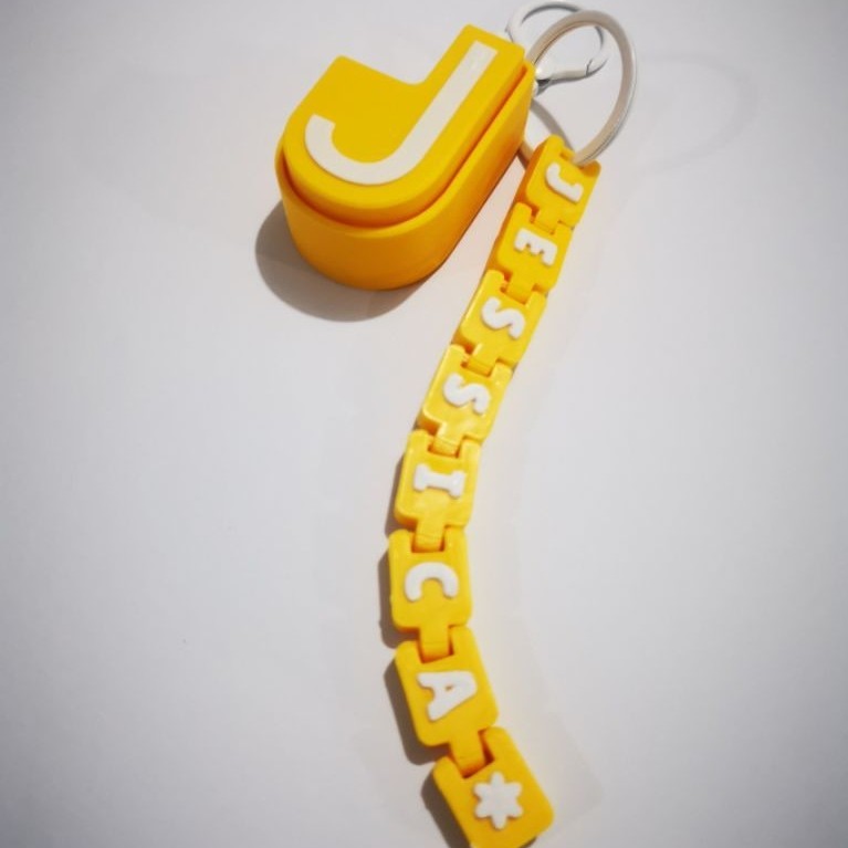 Initial Keychain 3D print