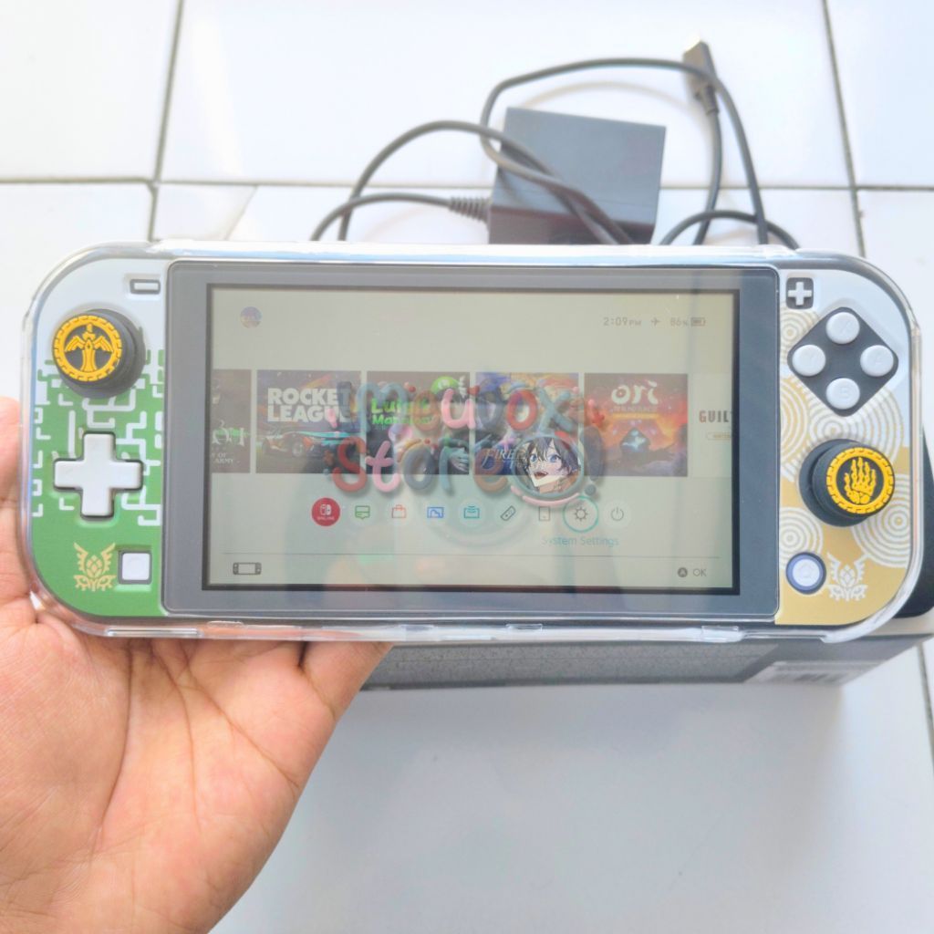 Nintendo Switch Lite Dualboot CFW/OFW - 512GB Second Fullset