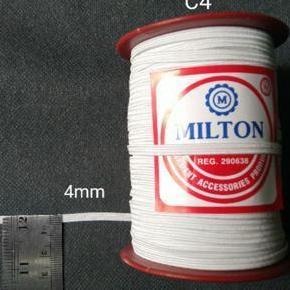 1 roll Karet Elastis Milton 3mm / 4mm / Karet Baby / Tali Karet MILTON