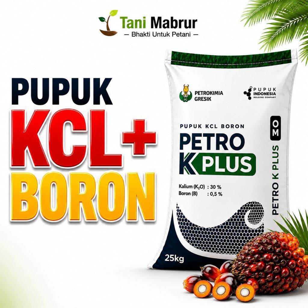 Petro K Plus 25 KG  - Pupuk KCL 30 % Petrokimia Gresik