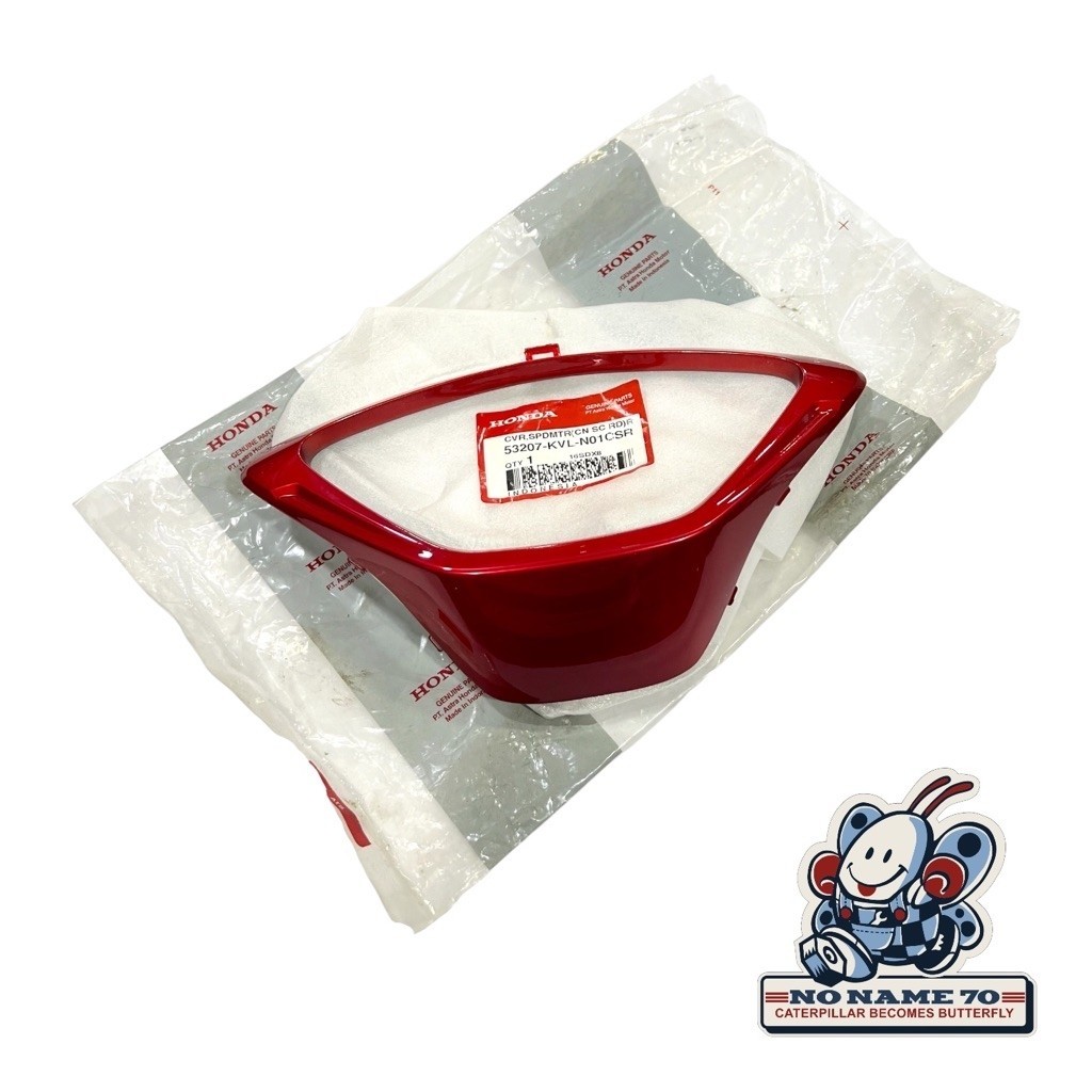 53207 KVL N01CSR Cover Speedo Spido Speedometer Meter Merah Honda Supra X 125 Batman Original