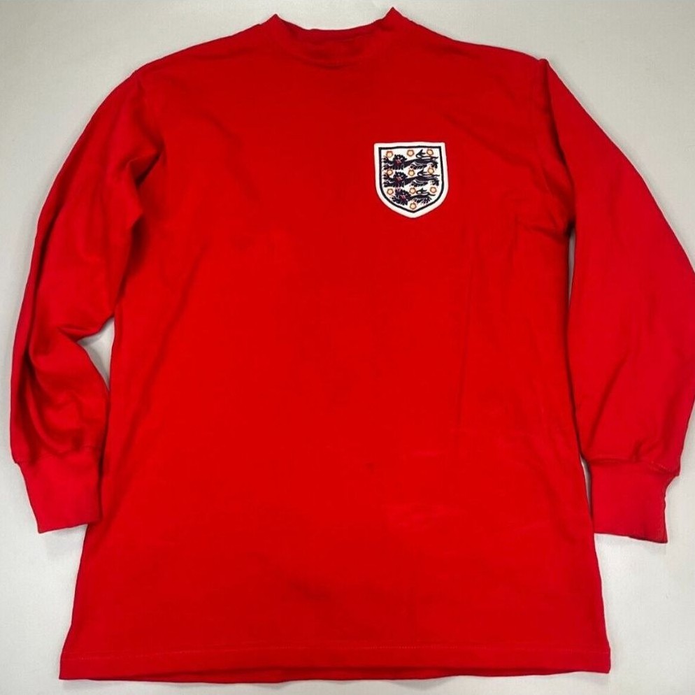 Jersey Retro Home Timnas Inggris Piala Dunia 1966