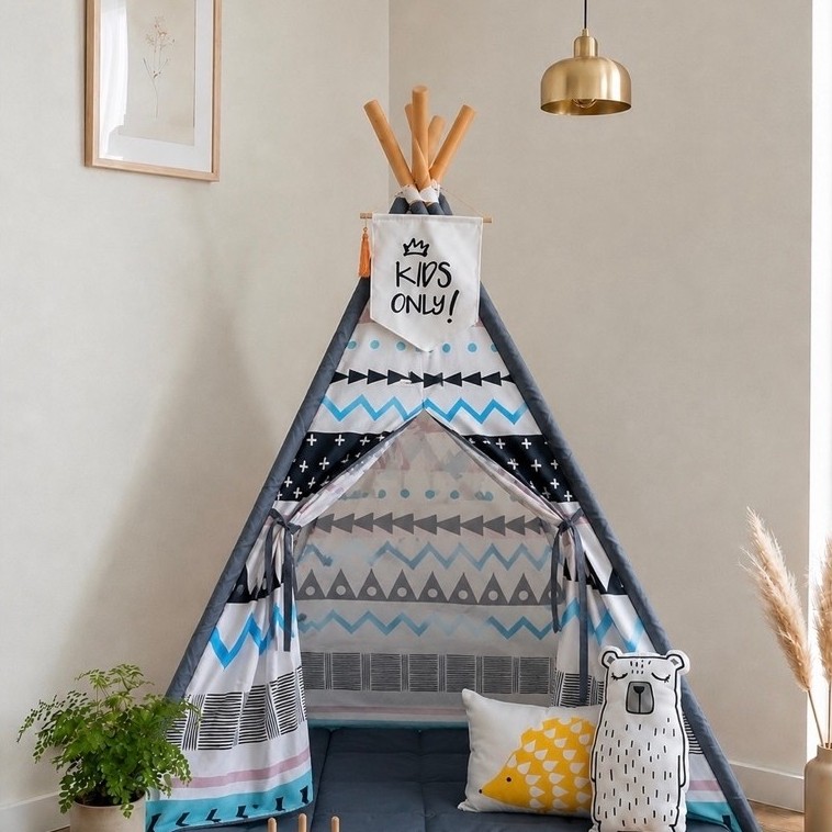 Tenda/Tenda mainan/tenda anak/tenda mainan anak/tendaanakmurah/tent/mainan/mainan anak/GREY