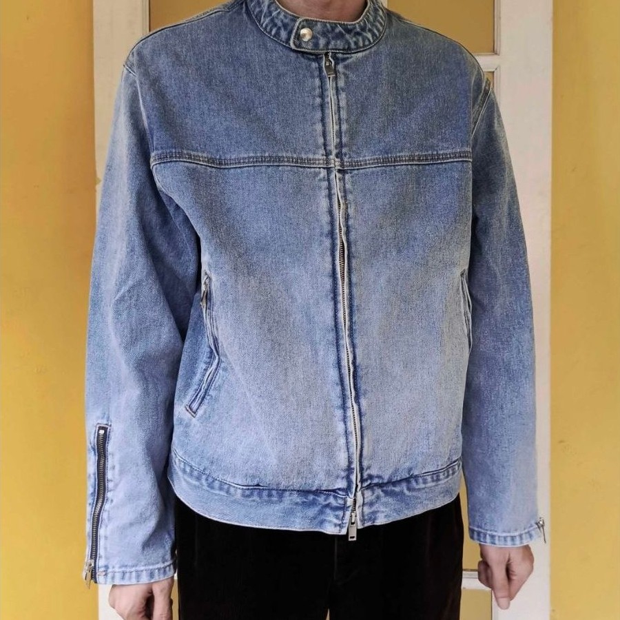Musinsa Bikers Denim Jacket