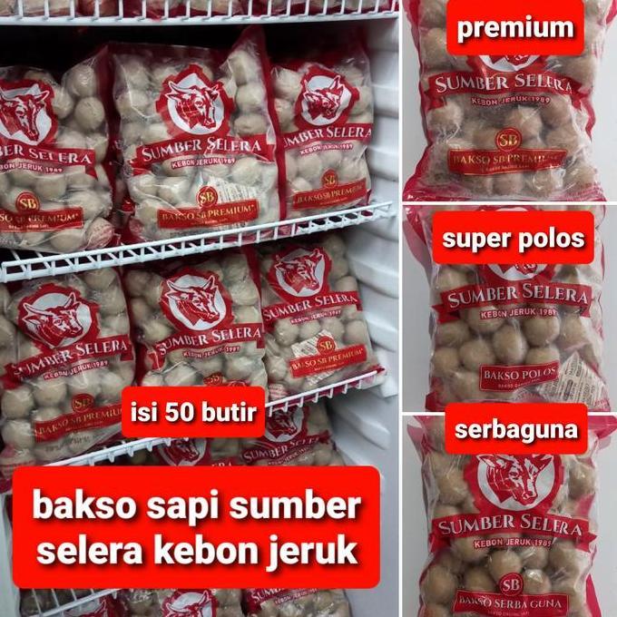 BAKSO SUMBER SELERA SB KEBON JERUK PREMIUM POLOS SERBAGUNA