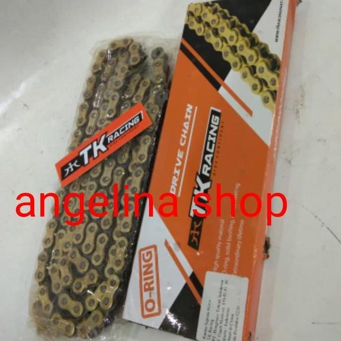 RANTAI 520-130 ORING TK RACING ORINAL RANTAI GOLD 520O 130L