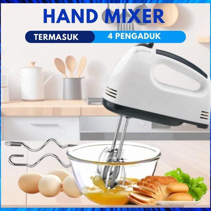 SUPER HAND MIXER PENGOCOK TELUR SCARLET / HAND MIXER SQRS
