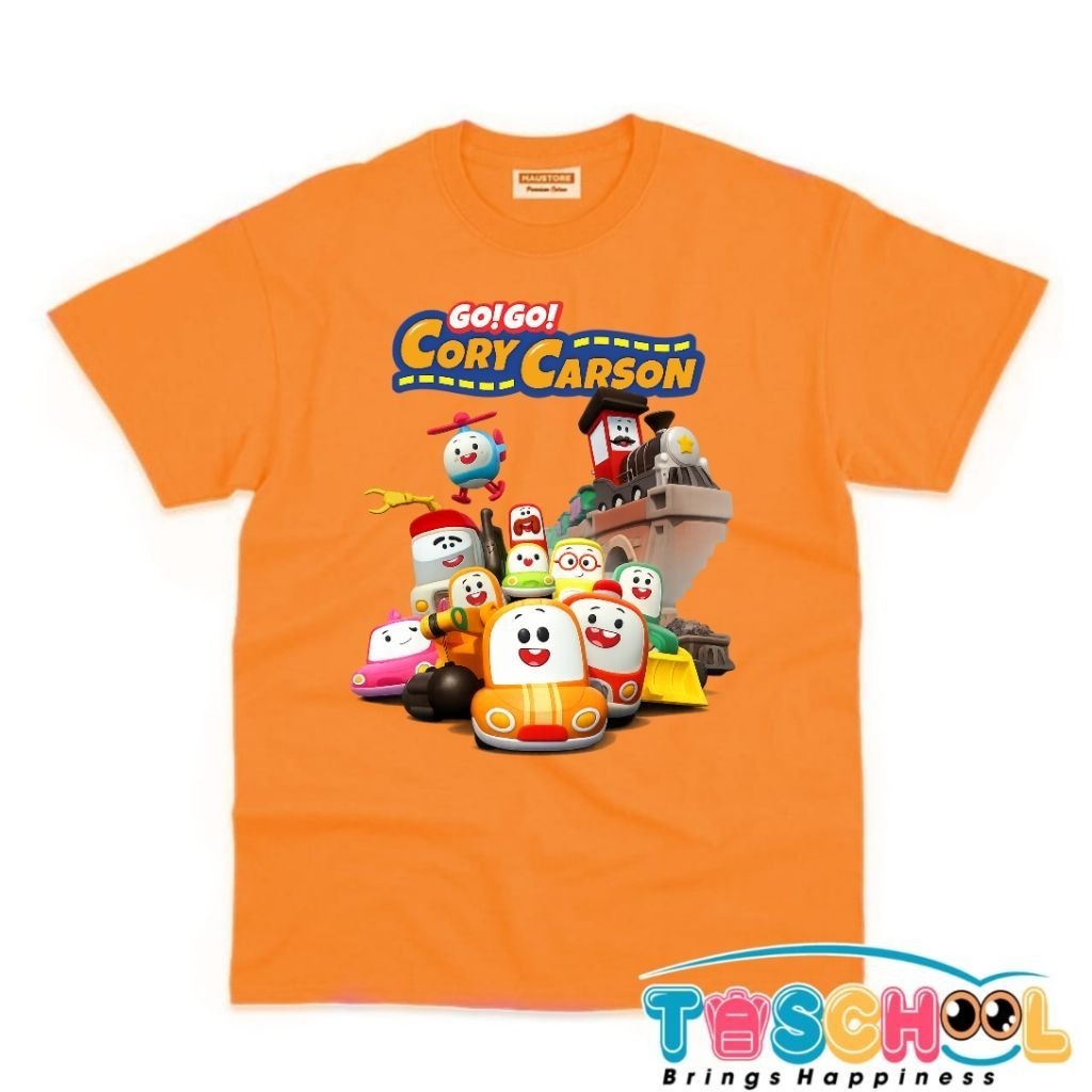 Baju Anak Kaos Anak Karakter Go Go Cory Carson