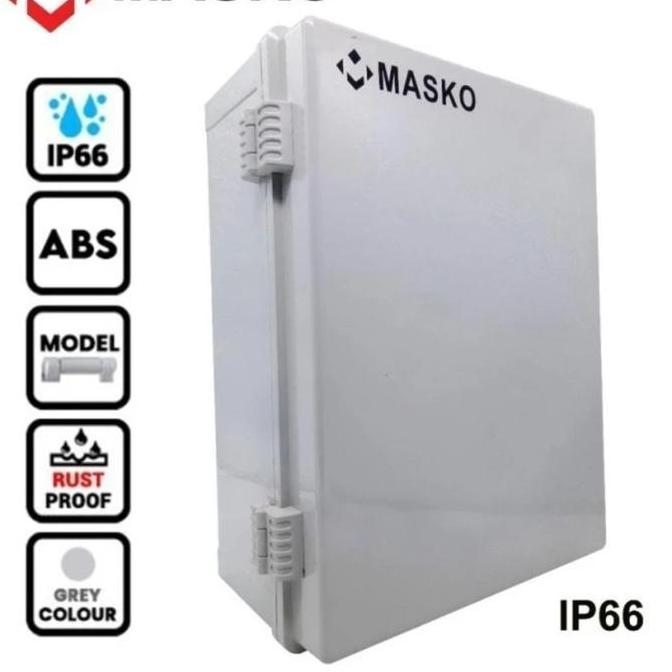 NEW Box Panel Durabox Putih 20x30x17, 30x40x17,40x50x17 Body Plastik ABS Masko