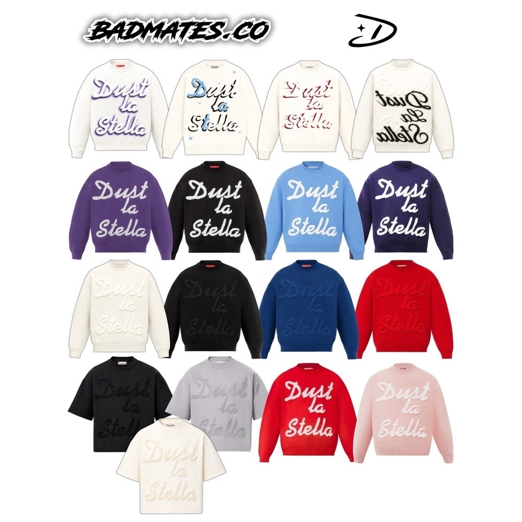 Dust La Stella Signature Knitwear Longsleeve & Shortsleeve - Knitwear DLS Dust La Stella Original