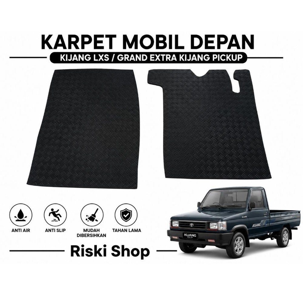 Karpet Mobil Depan Kijang LXS/Grand Extra/kijang Pickup