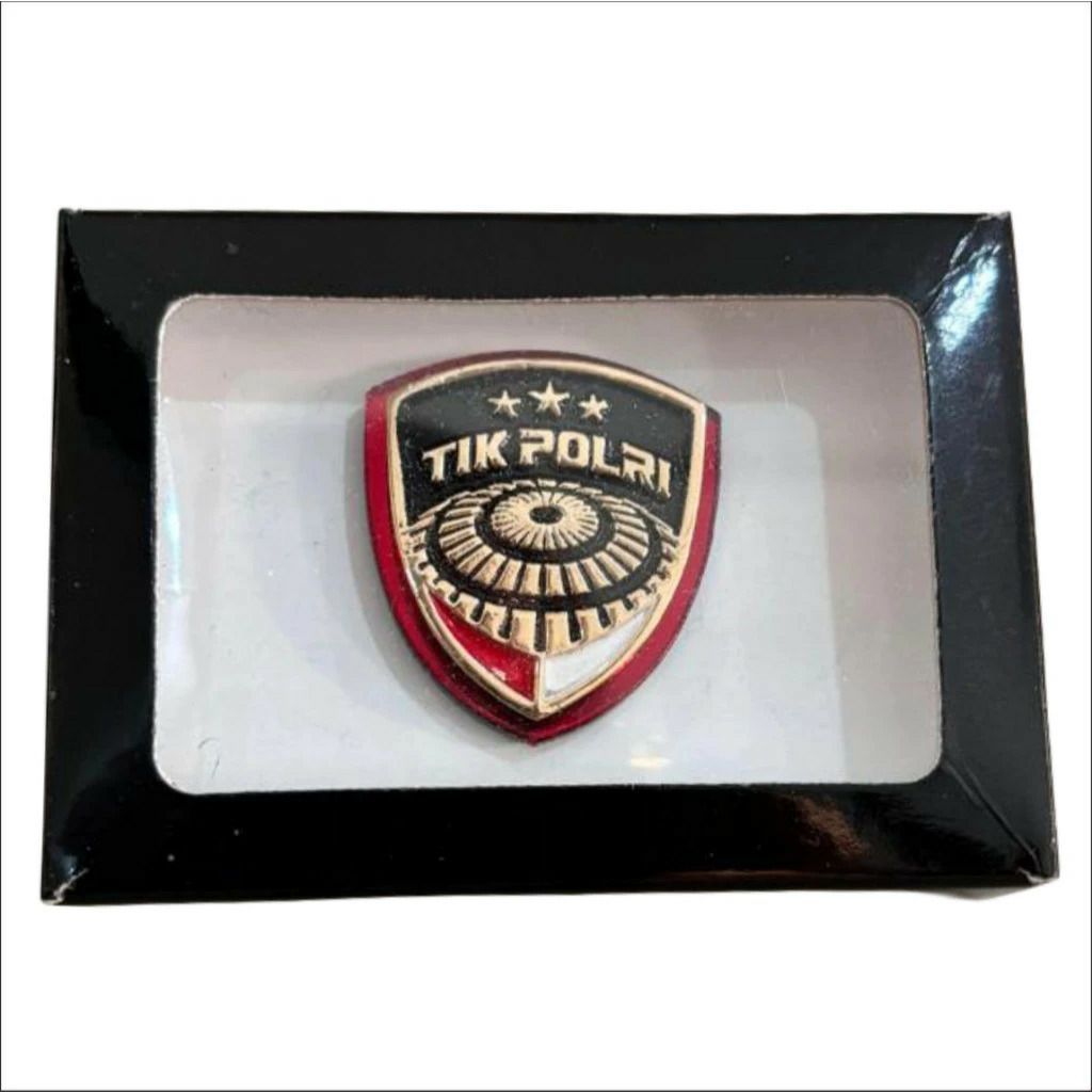 Pin Tik Polri Exclusive Dengan Pilihan Pin Kancing Dan Magnet