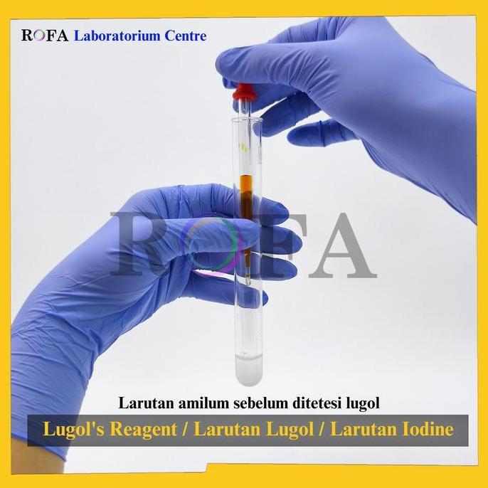 Nusamed- Larutan Lugol / Lugol Solution / Reagen Lugol / Larutan Iodine / Larutan Uji Amilum 1 - 5 1