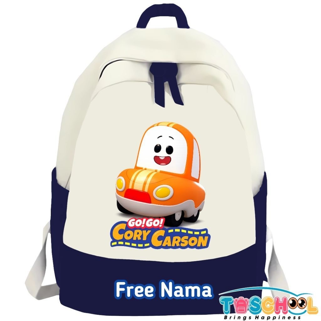 Tas Ransel Anak Karakter Go Go Cory Carson Free Nama