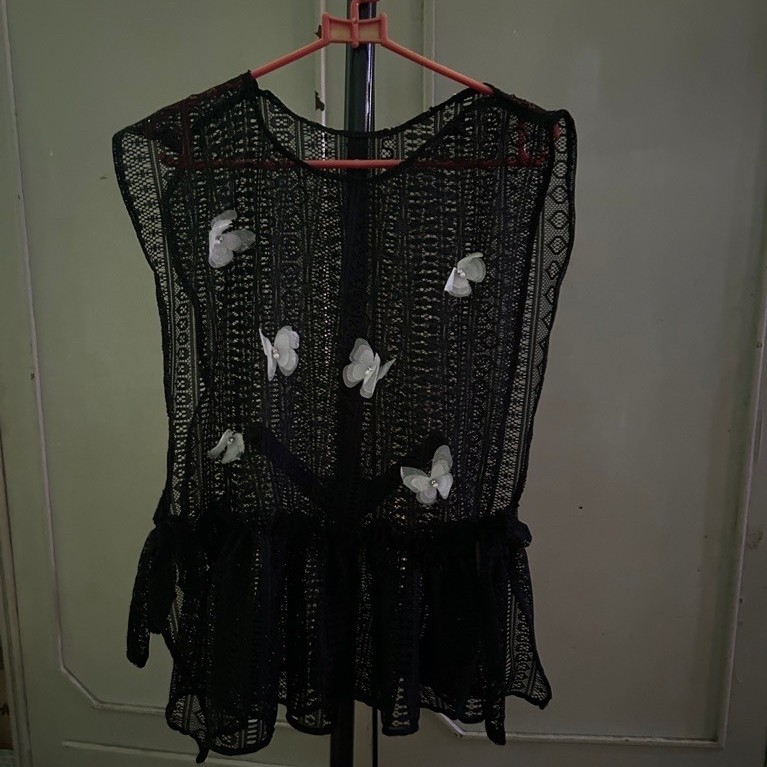 OUTER MALIKA LACE PREMIUM RUFFLE BROKAT