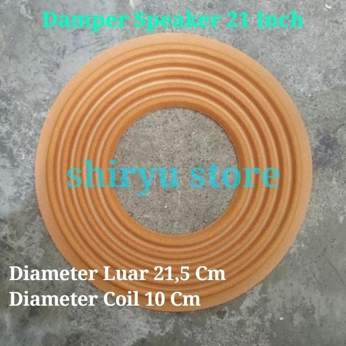 Rara Atri - Damper Demper Membran Speaker 21 Inch 21.5 Cm 215 Mm Impor Coil 4 Inch Terbaru 