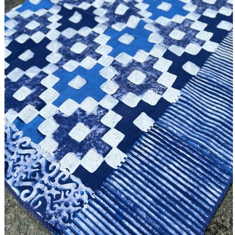 Saput Batik Indigo