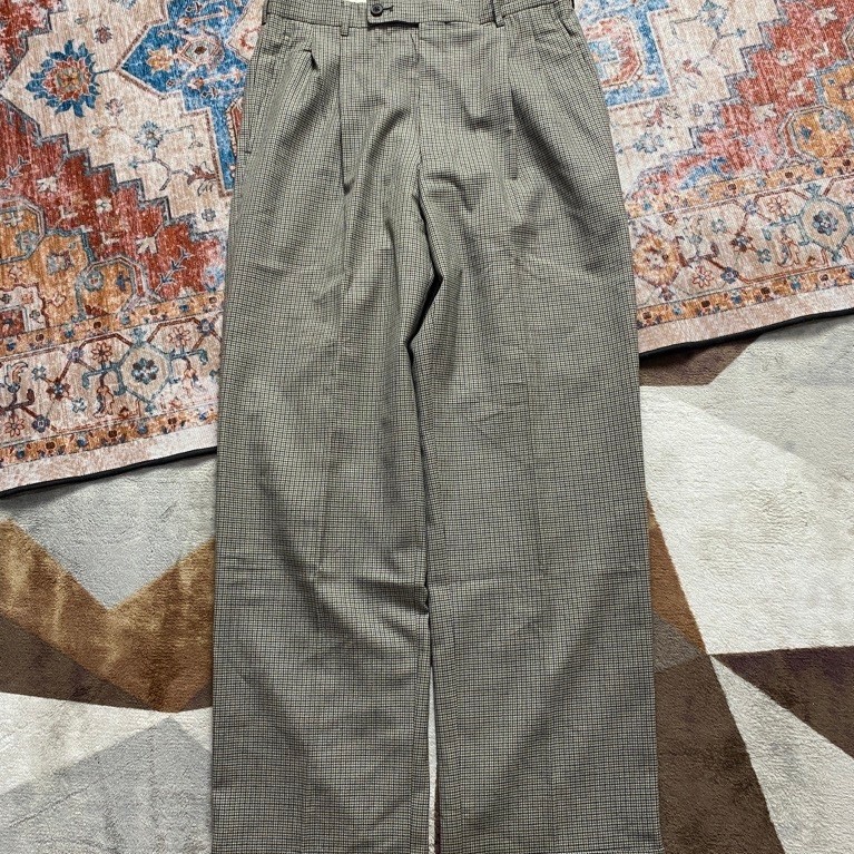 LONGPANTS PLAID TARTAN AQUASCUTUM WOOL