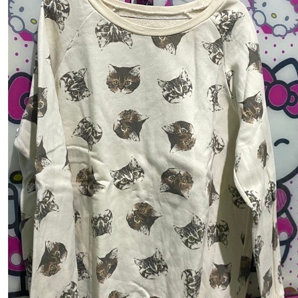 preloved sweater kucing