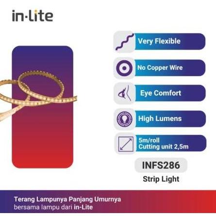 NEW INLITE Lampu Led Strip  INFS286 / LED Strip / Lampu Hias / Lampu Inlite