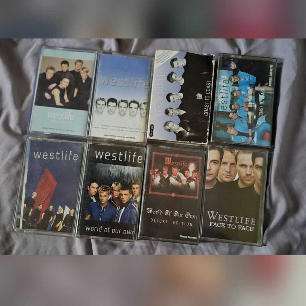 PAKETAN KASET PITA ALBUM WESTLIFE