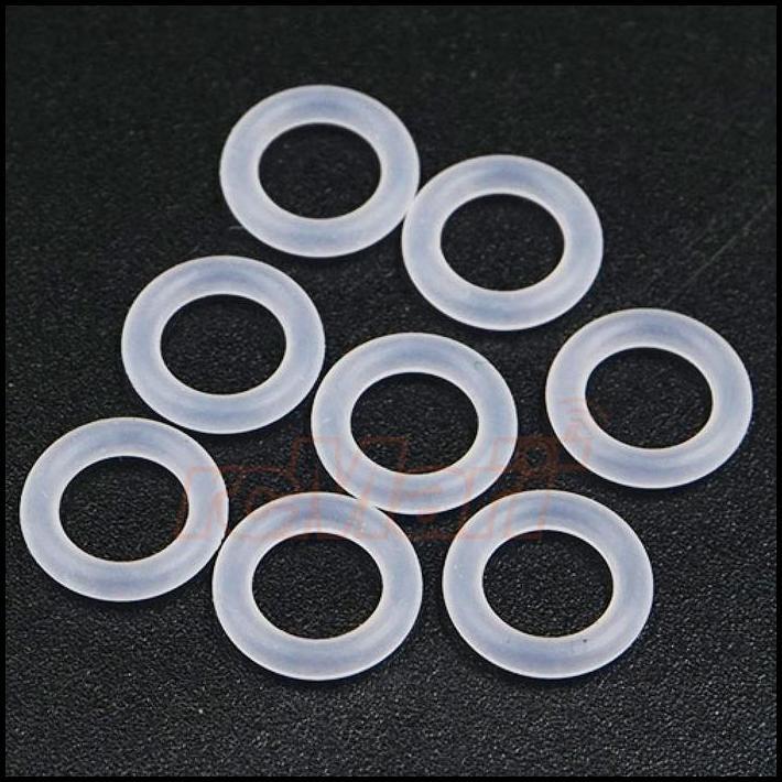 DISKON A-PP0508 FACTORY PRO RC SILICONE 5X8MM GEAR DIFFERENTIAL O-RING 8 PCS 