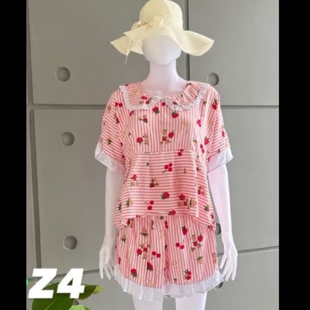 ONE SET ZIZI CERRY PINK