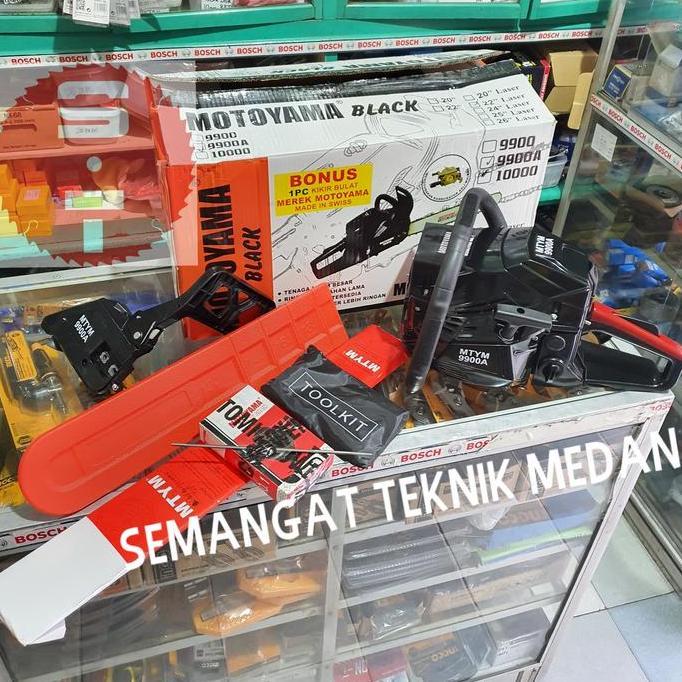 MTYM9900A MESIN CHAINSAW CHAIN SAW KAYU 22" 2 TAK MOTOYAMA MTYM 9900 A