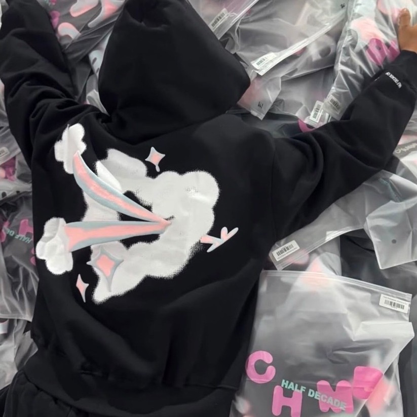 [ORIGINAL & MURAH] HOODIE CHAMBREDELAVAIN SHOOTING LOVE BASIC | PIXEL  | CHMB x PREFACE | ZIP HOODIE