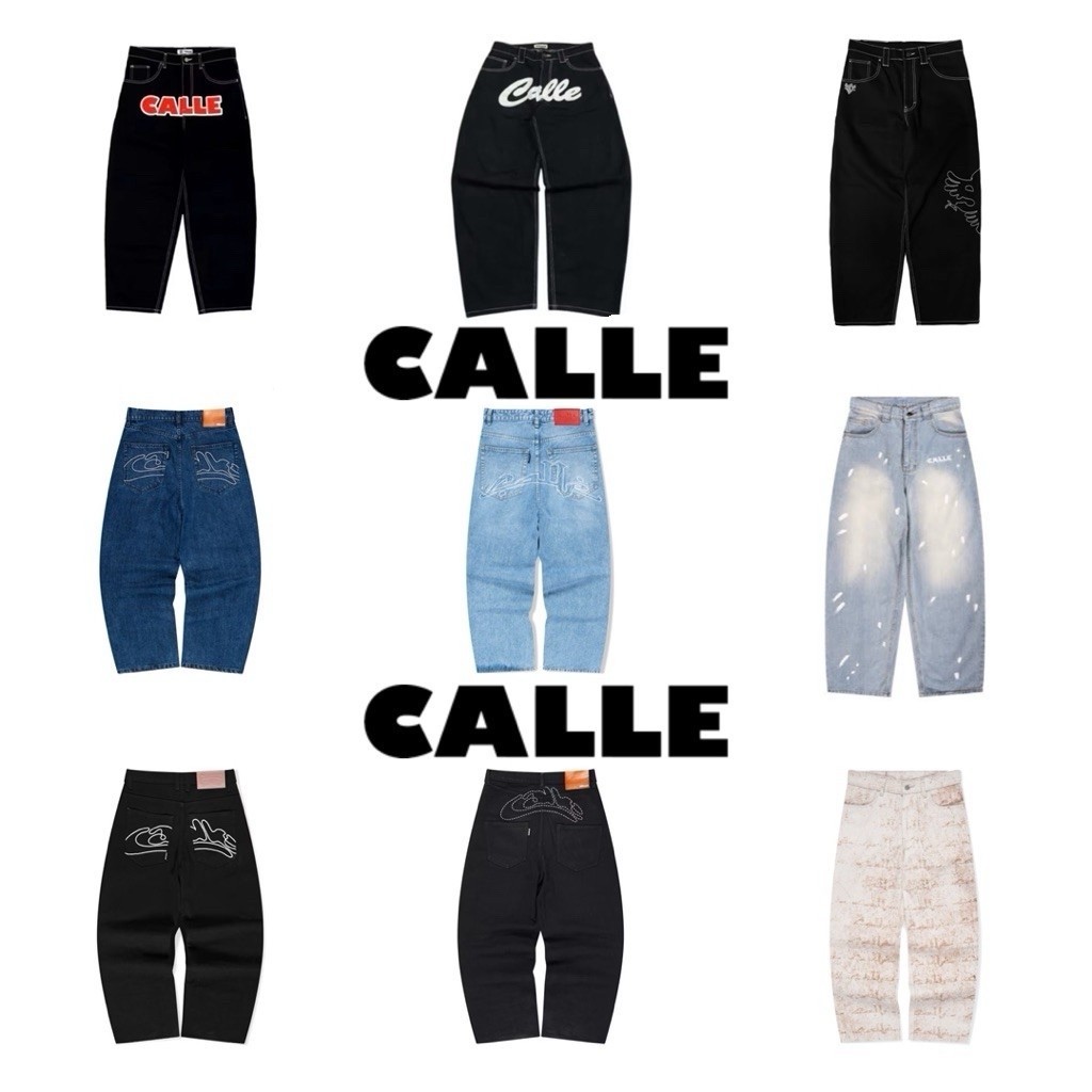 (TERMURAH ORIGINAL 100%) CALLE DENIM RAW | CALLE JEANS | CALLE WASH DENIM | CALLE DENIM ARABIC | CAL