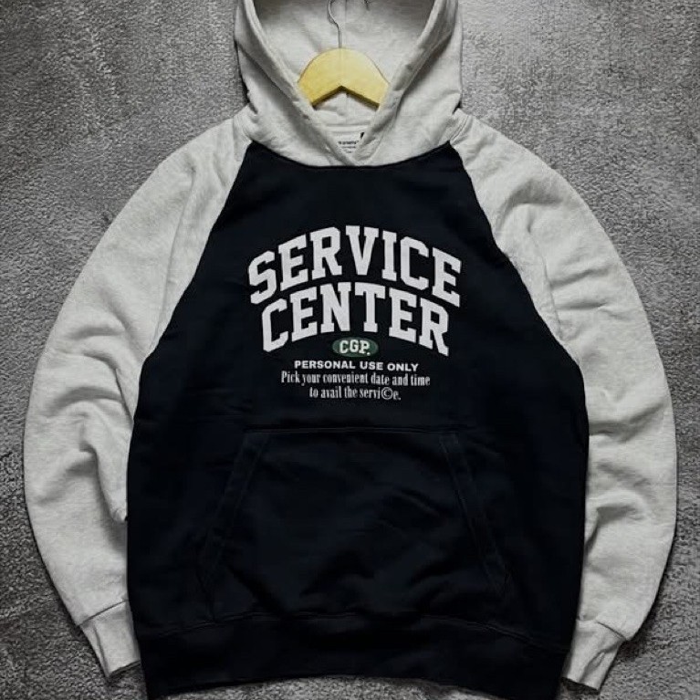 Hoodie CODE GRAPHY COLOUR BLOCK