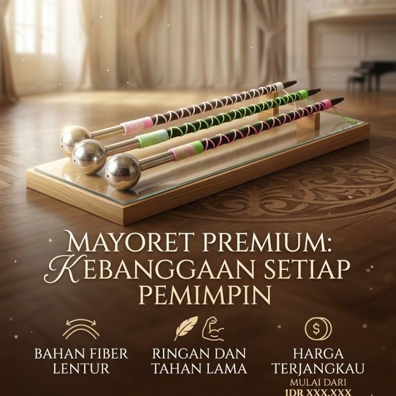 TAMPIL JAUH LEBIH MEMUKAU DENGAN TONGKAT MAYORET FIBER LENTUR PREMIUM
