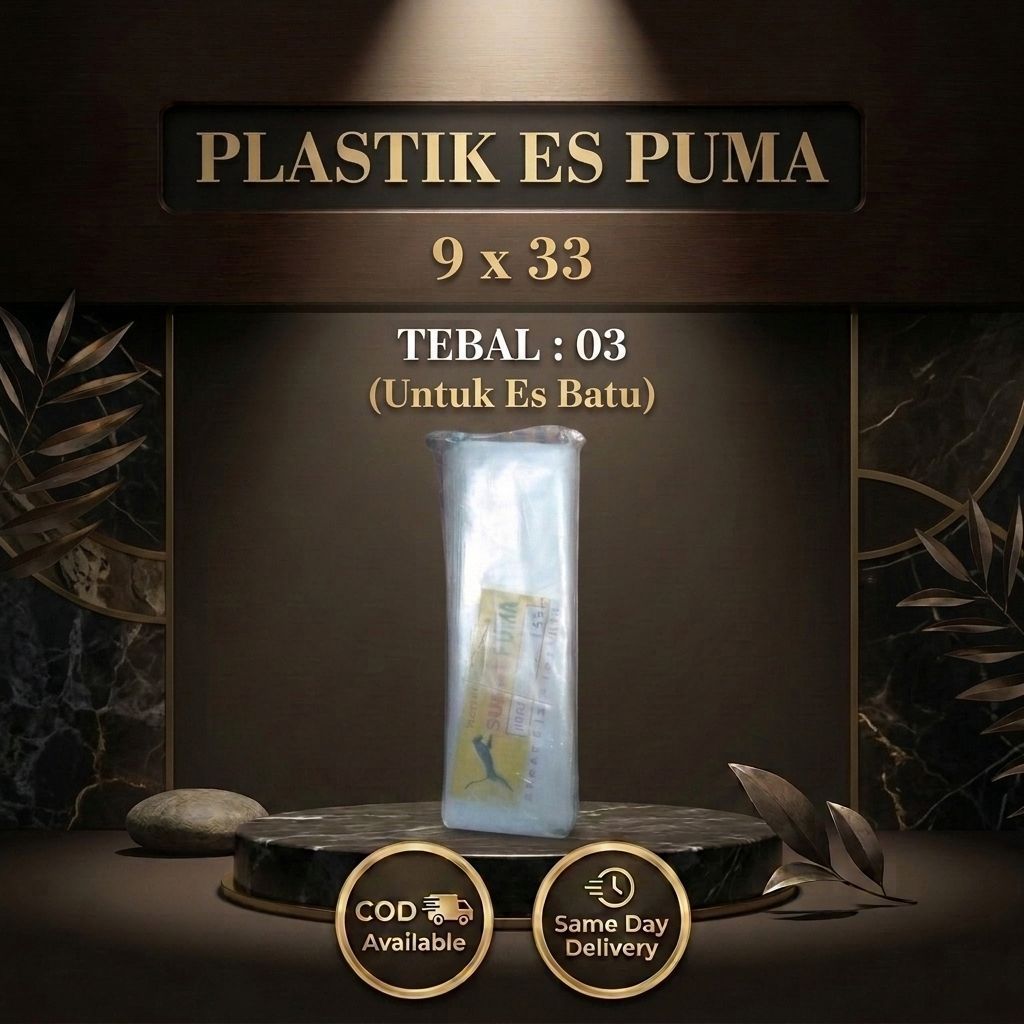 Puma Plastik PE 9x33 / Plastik Es Batu Panjang