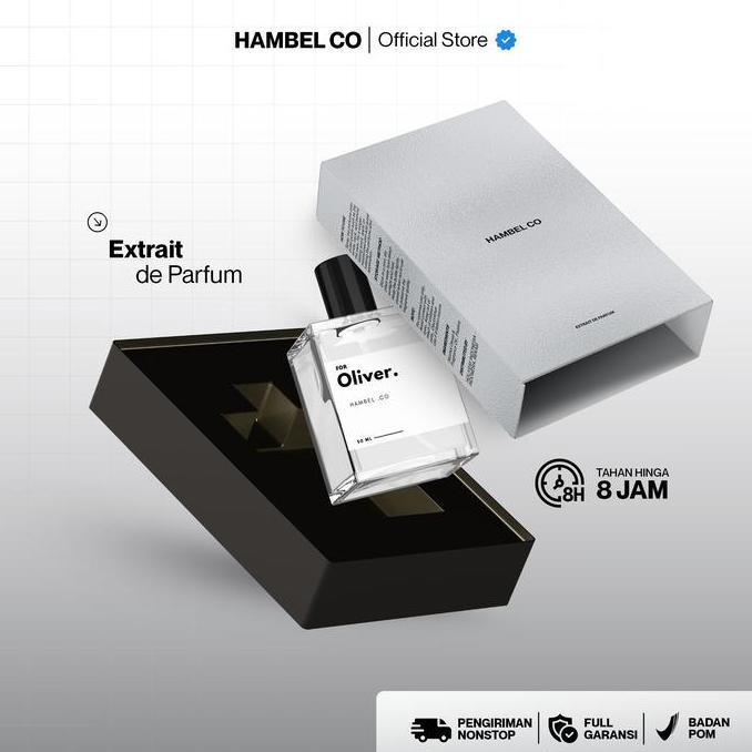 Hambel parfum- For Oliver | Vanilla & Coffee | parfum Unisex