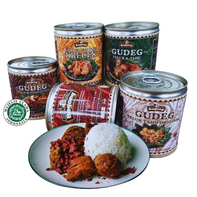 Gudeg Kaleng Bagong Jogja Dapur Yu Djum Oleh2 Khas Jogja Aneka Rasa 300gr