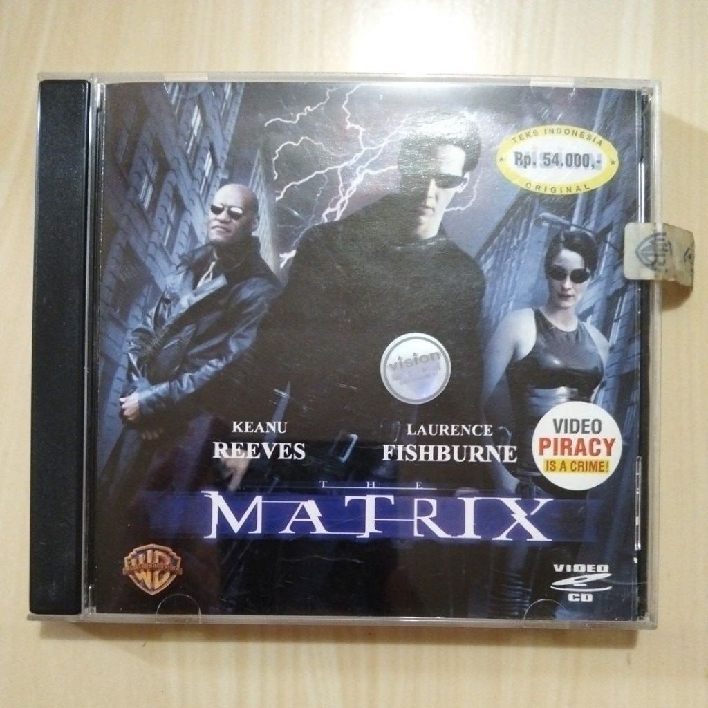 THE MATRIX - Keanu Reeves - 2 Disc Original VCD - Bekas Murah Original - C5