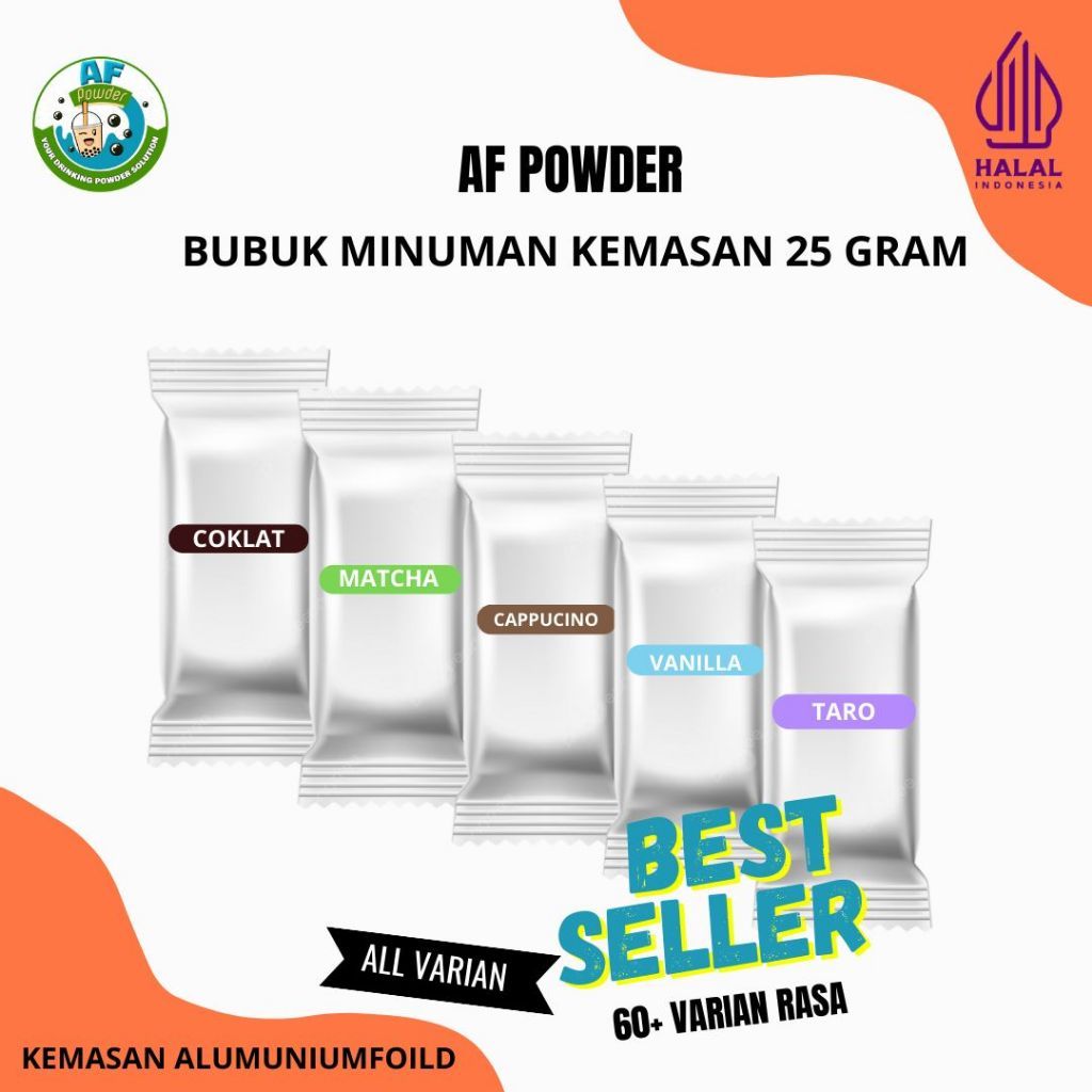 BUBUK MINUMAN ANEKA RASA 25GRAM BUBUK MINUMAN RASA SERBUK MINUMAN ANEKA RASA BUBUK MINUMAN BOBA